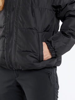 Womens Ithan Puff Jacket - Black (H1752400_BLK) [37]
