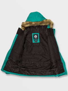 Kids So Minty Insulated Jacket - Vibrant Green (N0452400_VBG) [21]