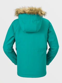 Kids So Minty Insulated Jacket - Vibrant Green (N0452400_VBG) [B]