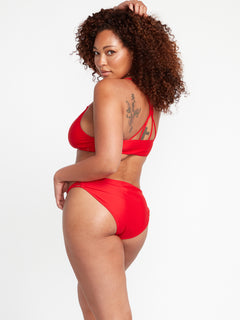 Simply Solid Full Bikini Bottoms - Candy Apple (O2212310_CDY) [11]