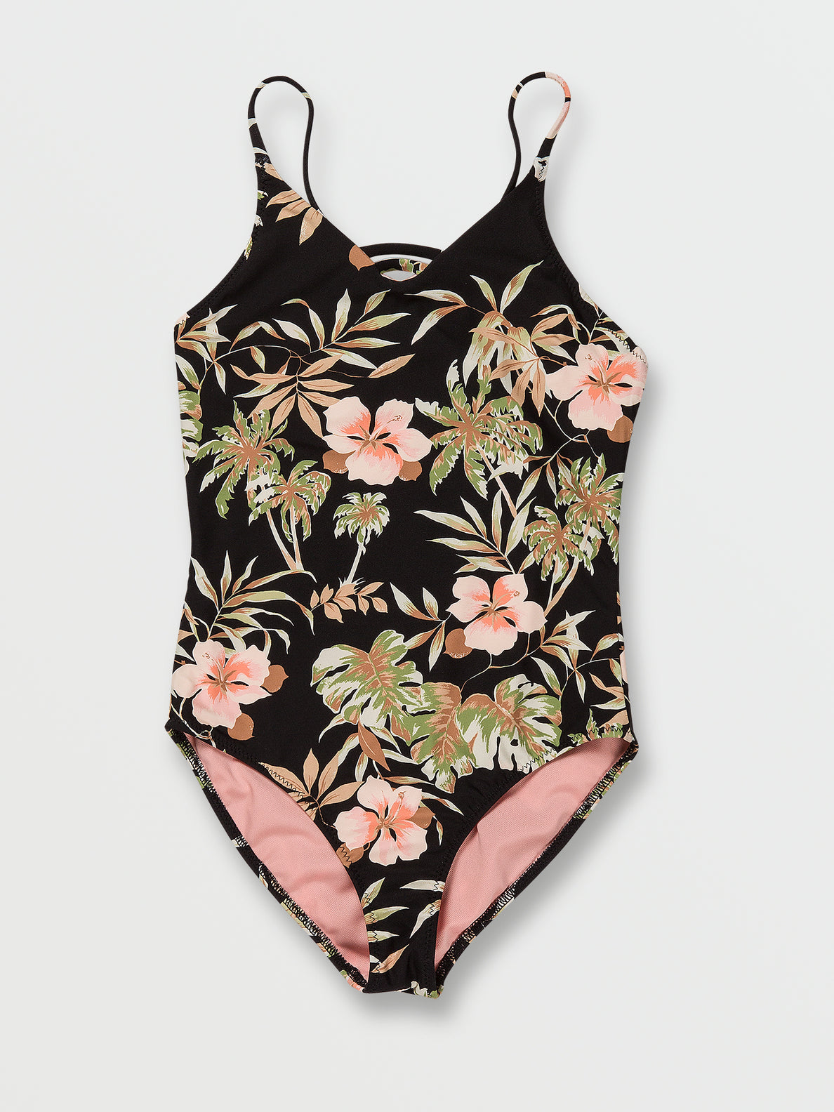 For The Tide One Piece Swimsuit - Black Combo (Q3012301_BLC) [F]
