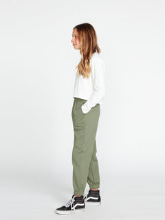 Girls Frochickie Jogger Pants - Light Army (R1232204_LAR) [1]