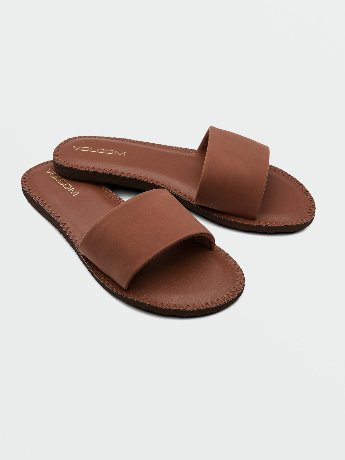 Simple Slide Sandals - Dark Clay (W0812350_DCL) [F]