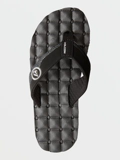Big Boys Recliner Sandals - Black White (X0812300_BWH) [B]