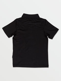 Little Boys Wowzer Polo Short Sleeve Shirt - Black (Y0112303_BLK) [B]