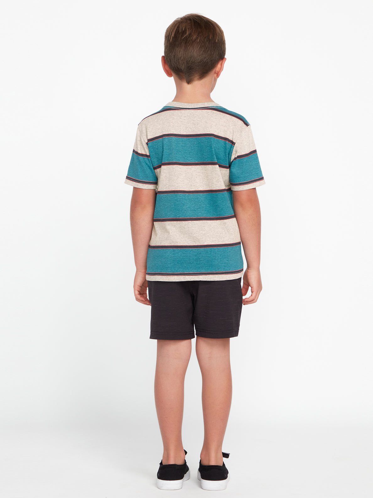 Little Boys Bandstone Crew Short Sleeve Shirt - Heather Grey (Y0112305_HGR) [16]