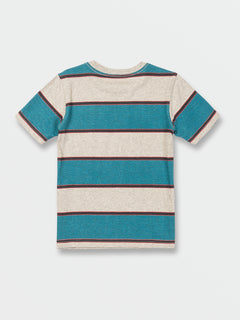 Little Boys Bandstone Crew Short Sleeve Shirt - Heather Grey (Y0112305_HGR) [B]