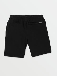 Little Boys Frickin Elastic Shorts - Black (Y1032202_BLK) [B]