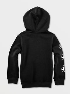 Little Boys Iconic Stone Pullover Sweatshirt - Black (Y4112314_BLK) [B]