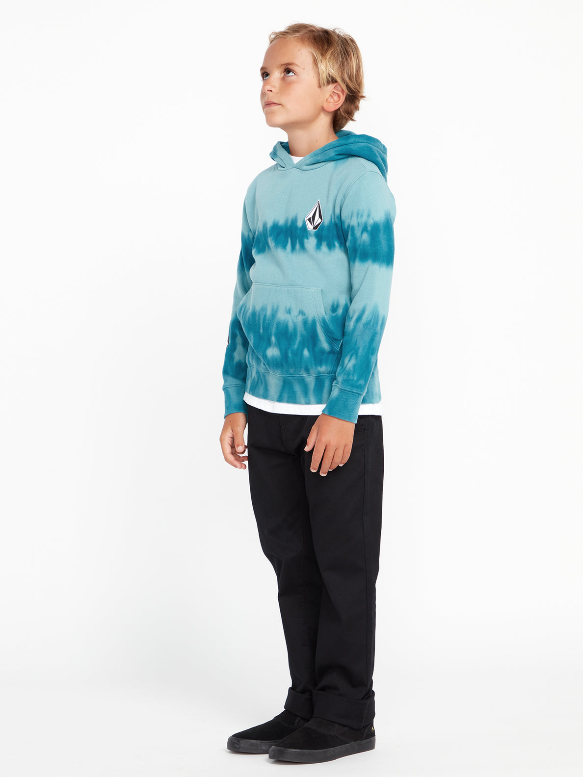 Little Boys Iconic Stone Plus Pullover Sweatshirt - Cali Blue Heather (Y4112330_CBL) [15]
