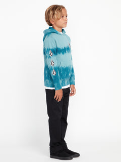 Little Boys Iconic Stone Plus Pullover Sweatshirt - Cali Blue Heather (Y4112330_CBL) [24]