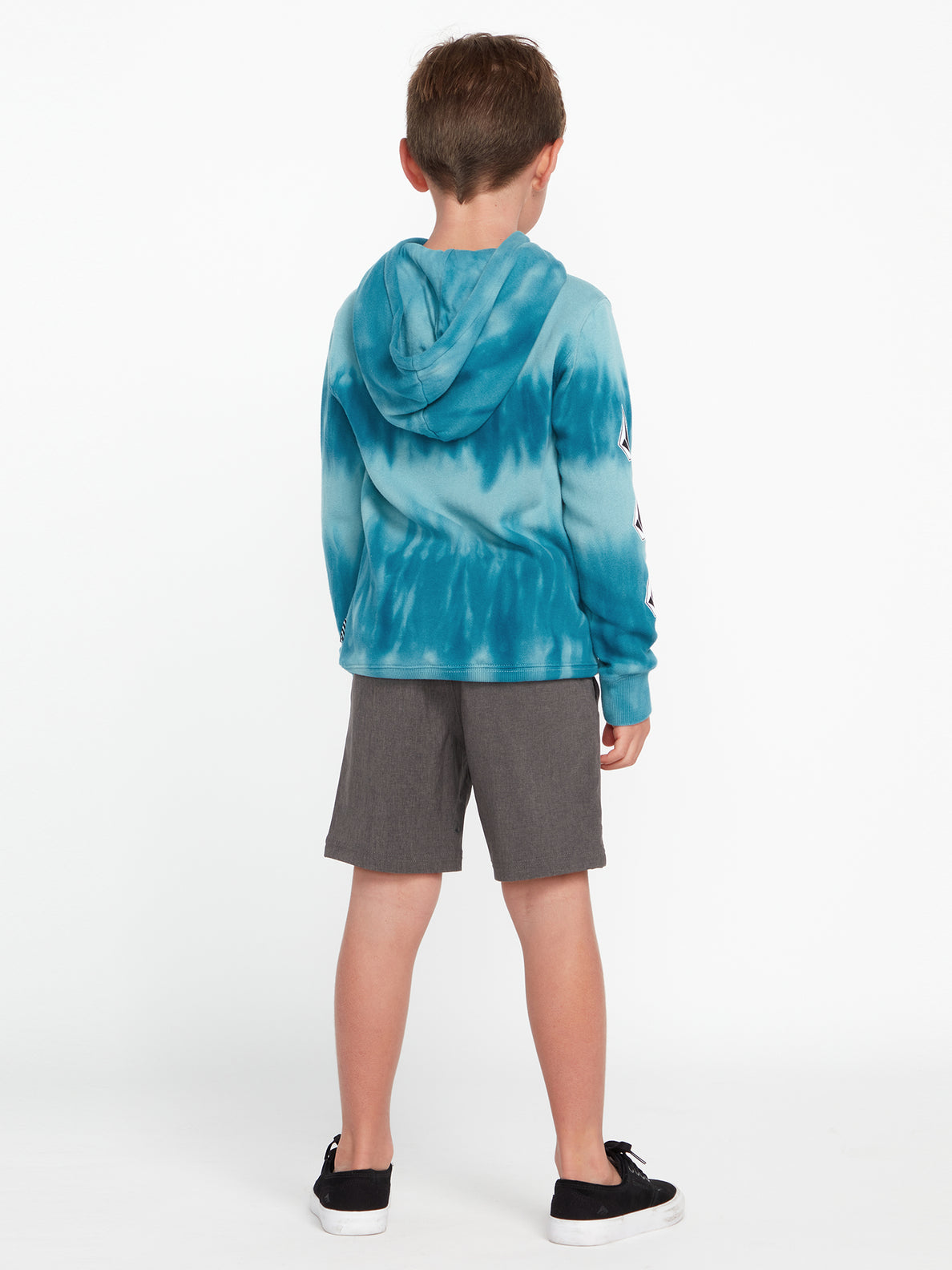 Little Boys Iconic Stone Plus Pullover Sweatshirt - Cali Blue Heather (Y4112330_CBL) [8]
